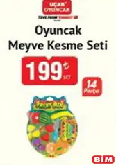 UÇAR OYUNCAK MEYVE KESME SETİ 14 PARÇA